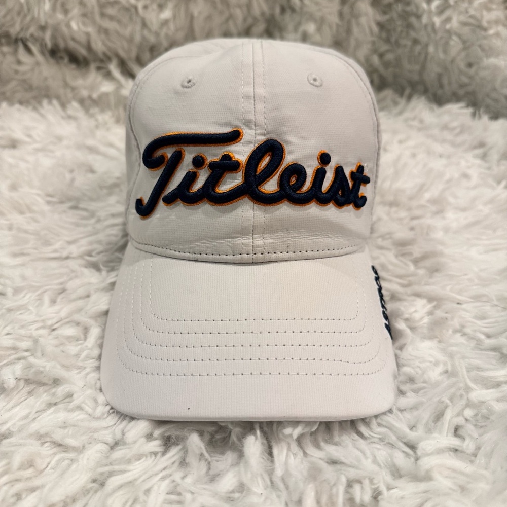Titleist Houston Astros Adjustable Cap - White/Orange/Navy